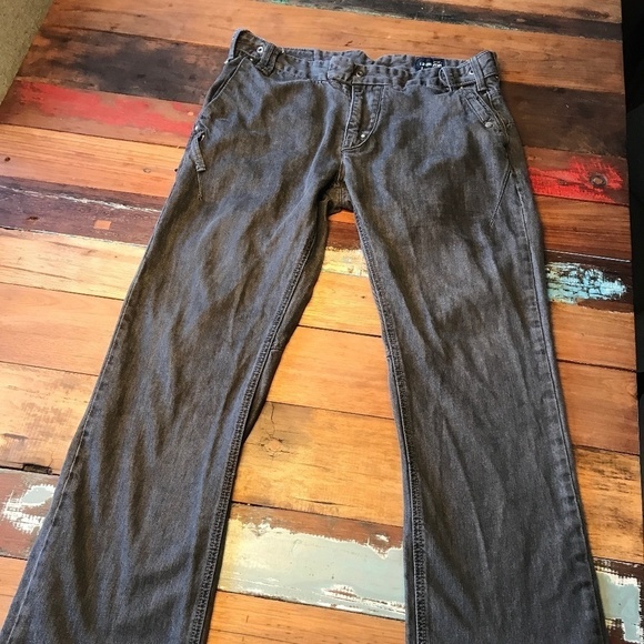 2 Die for Gray Denim Jeans Men Size - Picture 3 of 3